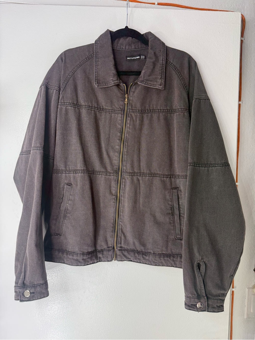 PLT Washed Black Jacket